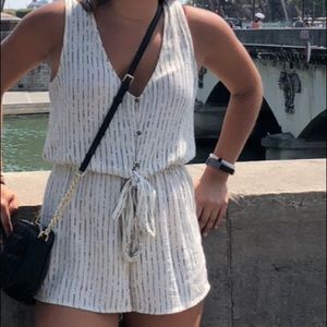 Billabong Striped Romper